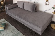 Recamiere Diva 196cm velvet gray