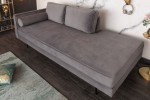 Recamiere Diva 196cm velvet gray