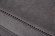Recamiere Diva 196cm velvet gray
