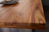 Dining table Iron Craft II 160cm Sheesham 45mm