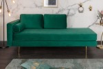 Recamiere Diva 196cm velvet emerald green