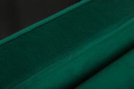 Recamiere Diva 196cm velvet emerald green