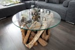 Glass plate for coffee tables Ø 60cm