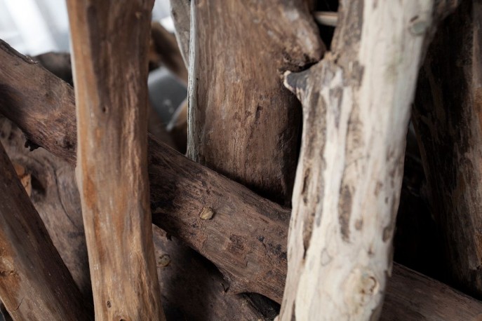 TREETOP - 50cm soffbord i teak