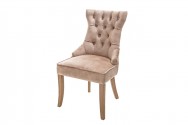 Castle chair velvet coffee comfort handle