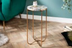 Side table Noble I 35cm agate blue gold