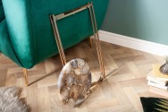 Side table Noble I 35cm agate blue gold