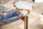 Side table Noble I 35cm agate blue gold