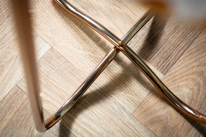 Side table Noble I 35cm agate blue gold
