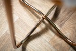 Side table Noble I 35cm agate blue gold
