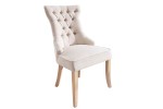 Castle chair linen beige comfort handle