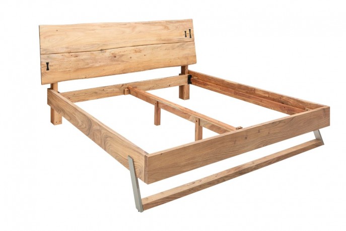 Mammut bed 180x200cm natural acacia
