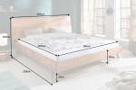 Mammut bed 180x200cm natural acacia