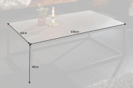 Coffee table symbiosis 100cm concrete look ceramic