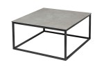 Coffee table symbiosis 75cm concrete look ceramic