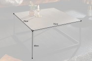 Coffee table symbiosis 75cm concrete look ceramic