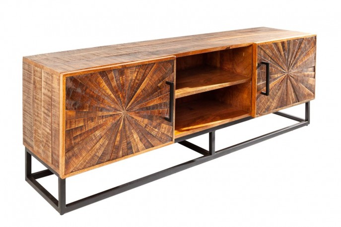 TV Lowboard Wood Art 145cm Mango
