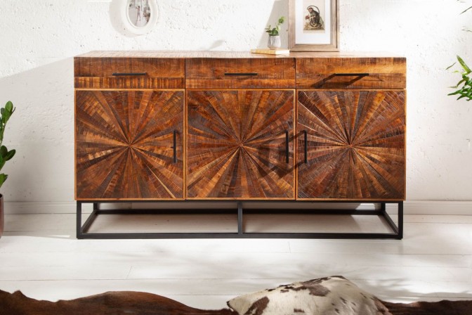 Sideboard Wood Art 160cm Mango