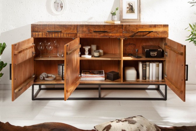 Sideboard Wood Art 160cm Mango 2