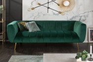 Noblesse sofa 225cm emerald green