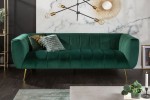 Noblesse sofa 225cm emerald green