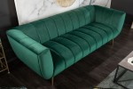 Noblesse sofa 225cm emerald green