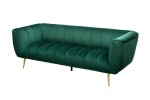 Noblesse sofa 225cm emerald green