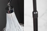 Floor lamp Royal 189-204cm silver
