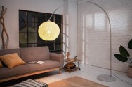 Floor lamp Cocooning 205cm white