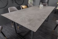 Dining table symbiosis 200cm ceramic concrete look