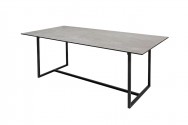 Dining table symbiosis 200cm ceramic concrete look
