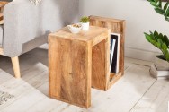Side table S 60cm natural mango