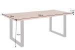 JURA - 180cm matbord akaciaträ