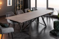 ALTAS - Matbord 180-220-260cm keramisk med betongutseende