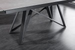 ALTAS - Matbord 180-220-260cm keramisk med betongutseende