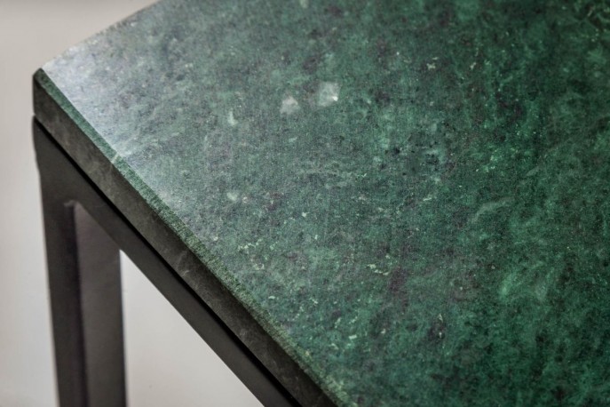 Coffee table Elements 50cm marble green