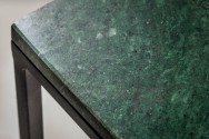 Coffee table Elements 50cm marble green
