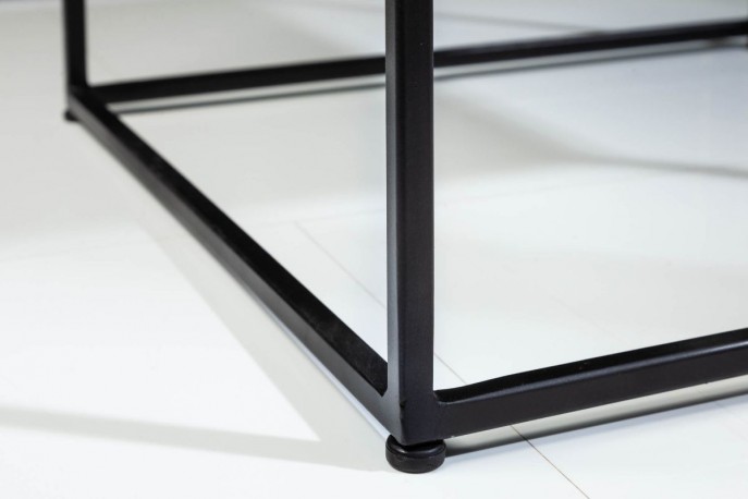 Coffee table Elements 50cm marble gray