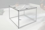 Coffee table Elements 50cm marble gray