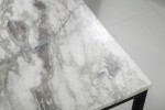Coffee table Elements 50cm marble white