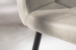 Chair Modena microfiber light gray