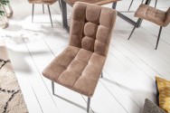 Chair Modena microfiber antique taupe