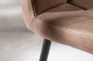 Chair Modena microfiber antique taupe