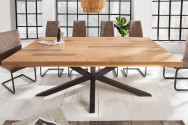 Dining table Galaxie 200cm pine 60mm natural
