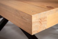 Dining table Galaxie 200cm pine 60mm natural