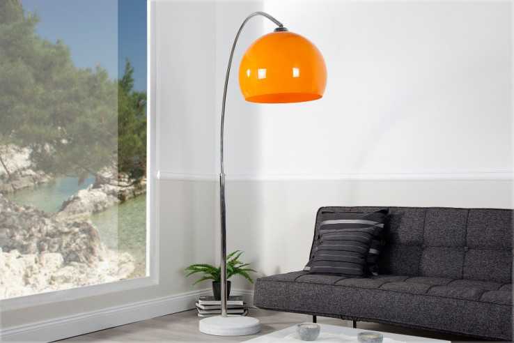 BENTZ II - 175-205cm orange golvlampa
