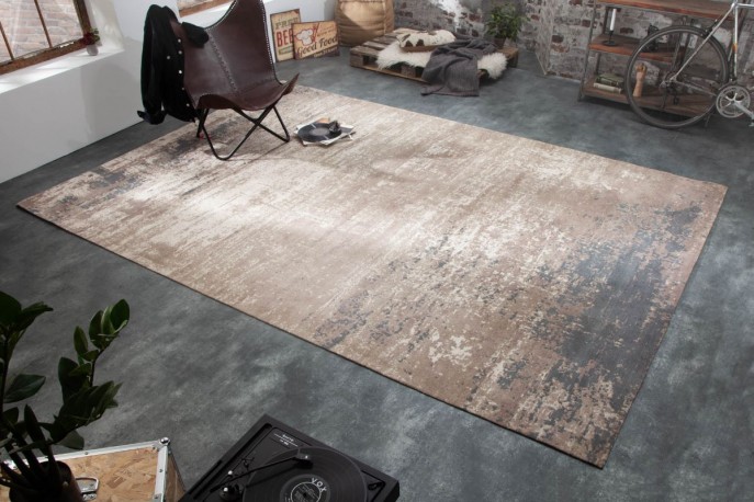 Carpet Modern Art 350x240cm gray beige
