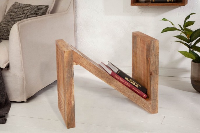 Side table Z natural mango