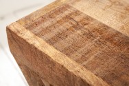 Side table Z natural mango