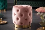 Modern baroque stool 35cm old rose gold